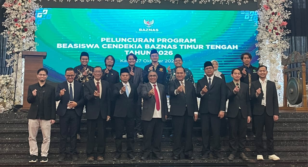 Amunisi Baru Beasiswa Cendekia BAZNAZ Timur Tengah 2026
